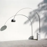 Flos Arco Floor Lamp by Achille Castiglioni made in Italy Flos Arco Floor Lamp by Achille Castiglioni made in Italy