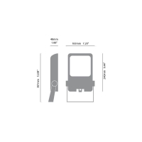 Sovil Padel 35W floodlight for outdoor