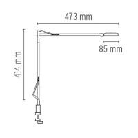 Flos Kelvin EDGE LED DESK support Table Lamp dimmable color