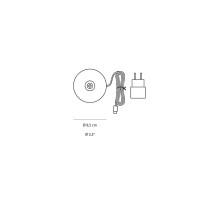 Zafferano Contact Charging Base for PINA and OLIMPIA PRO