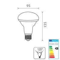 Daylight Italia Lampadina LED CRESCITA Plant Green BR30