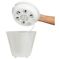 Rotaliana MultiPot+ LED RGB Lampada da Tavolo Multipresa Vaso