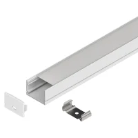 Novalux 2m white recessed profile for LED strips Novalux 2m white recessed profile for LED strips