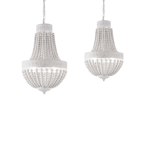 Ideal Lux Monet lampada a sospensione in legno