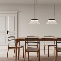 Martinelli Luce Plissè led suspension lamp