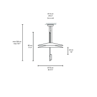 Vibia Flamingo 1510 lampada a sospensione