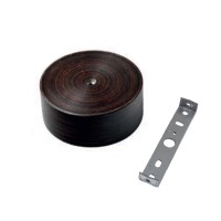 Ceiling Round Rose with 1 Hole in Wood