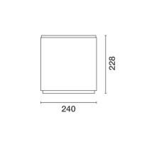 iGuzzini MQ12 iRoll LED 32W 3400lm Ceiling Lamp