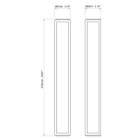 Astro Lighting Mashiko 600 wall led wall lamp Astro Lighting Mashiko 600 wall led wall lamp