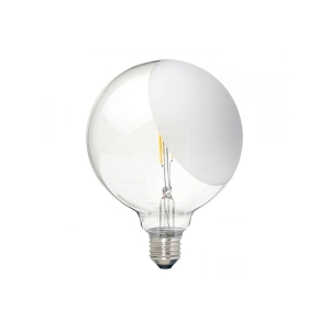 Lampadina LED E27 G125 2W 230V 2700K 200lm smerigliata