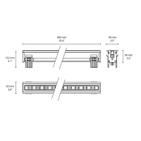 Flos Ingraze Fixed 900 ground recessed IP67