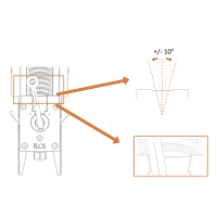 Flos Ingraze Adjustable 600 incasso a terra IP67