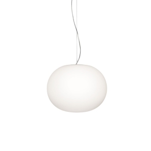 Flos Glo-Ball Suspension 2 Lampada a sospensione bianca in