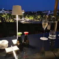 Faro TOC LED Table Lamp 2W portable Rechargeable IP54 use