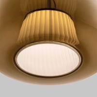 Vistosi Plissè led suspension lamp