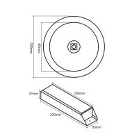 Cooper-Eaton Halo Pack 2 Recessed Downlight LED 3W Emergency