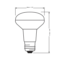 Osram Parathom dim R80 2700K dimmable bulb