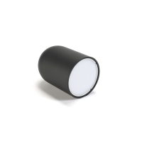 Lumina Perdue Disc 19 black led wall lamp