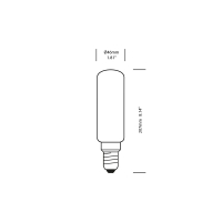 Bot Lighting lampadina 38W E40 tubolare ad alta potenza hid