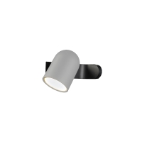 Lumina Perdue Bracket silver led wall lamp