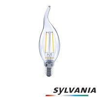 SYLVANIA ToLEDo LED Retro Vintage Candle Clear Lamp E14