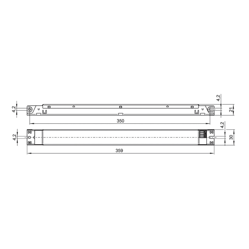 TCI DC DALI SLIM 120W 24V 220-240V constant voltage