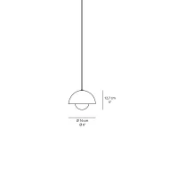 &Tradition Flowerpot VP10 lampada a sospensione &Tradition Flowerpot VP10 lampada a sospensione