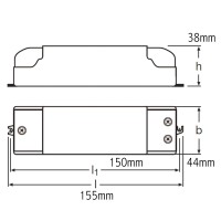 Osram 12V 50-150W ET-Parrot trasformatore elettronico