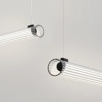 Astro Lighting Io Pendant 1000 lampada a sospensione led nera