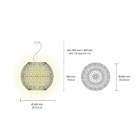 copy of Slamp Fabula led suspension lamp