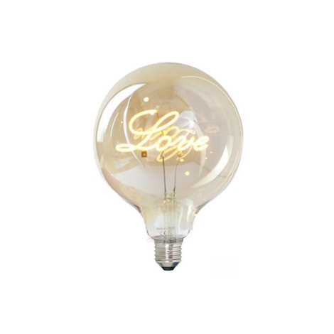 Led globe bulb 125 with Decorative Filament