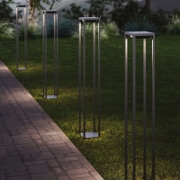 Zafferano Home Solar led bollard with solar panel