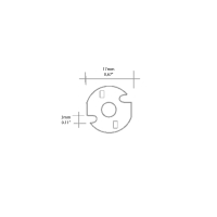 QLT chip led da Ø17mm 350mA 700mA