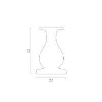 Slide Ottocento M table