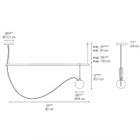 Artemide nh S2 14 lampada a sospensione by Neri & Hu