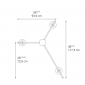 Artemide nh S3 14 multiple suspension lamp by Neri & Hu