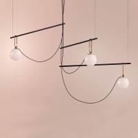 Artemide nh S3 14 multiple suspension lamp by Neri & Hu