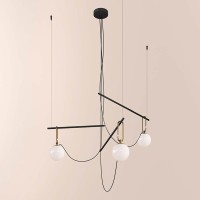 Artemide nh S3 14 multiple suspension lamp by Neri & Hu