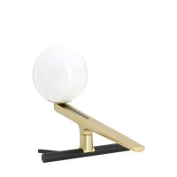 Artemide Yanzi Table LED Table Lamp Brass Glass Neri&Hu