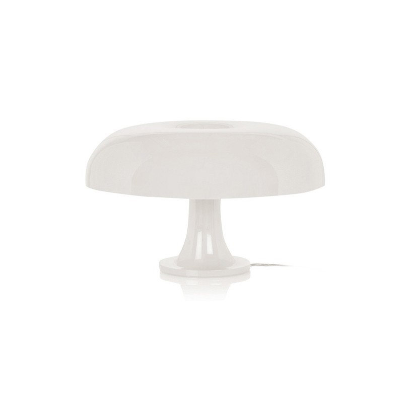 Artemide Eclisse E14 25W Table Lamp Silver