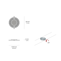 Cini&Nils newTensoled spotlight for cable system