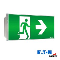 Ceiling led emergency exit left right cooper 150lm 11w knows