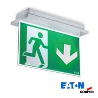 LED ceiling low emergency exits sided cooper 150lm 11w knows-if