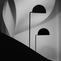 DCW Mezzaluna led floor lamp