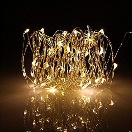 New Lamps Copper Wire String Lights, Outdoor Decorative Lights Battery Operated