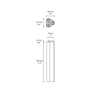 Flos Emi Ceiling Large H540 lampada da soffitto