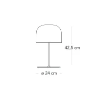 Fontana Arte Equatore LED Glass Table Lamp Fontana Arte Equatore LED Glass Table Lamp