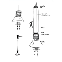 Martinelli Luce Dia led suspension lamp