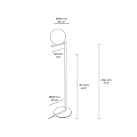 Flos IC F2 lampada da terra