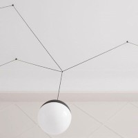 Flos String Light Sphere Head Suspension Pendant Lamp LED with